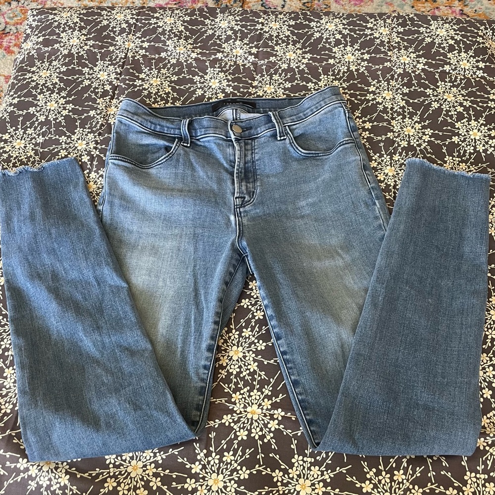 J Brand Size 29 | 8 Jeans Adele Style EUC designer stretch/ frayed hem jeans